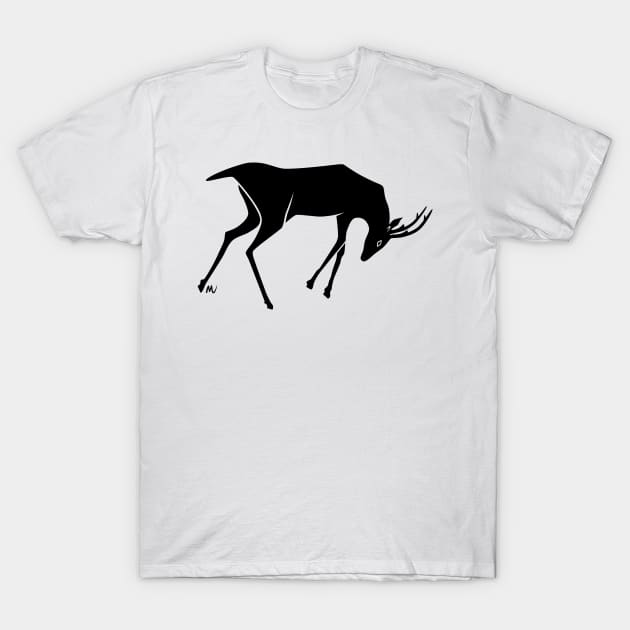 Deer T-Shirt by mariauusivirtadesign